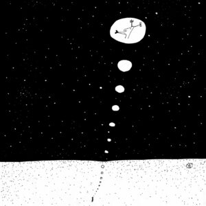 POSTER " SOUS LES ÉTOILES "